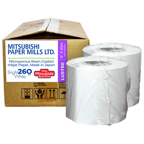 ������ ������������ Fujifilm DX100/DE100/DE100-XD Inkjet Photo Paper 15.2 cm x 65 m Lustre
