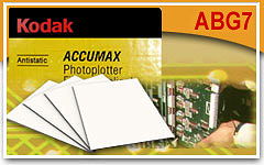 ��������������� ������ Kodak Accumax Photoplotter Film ABG7 508x610 mm / 100 sheet